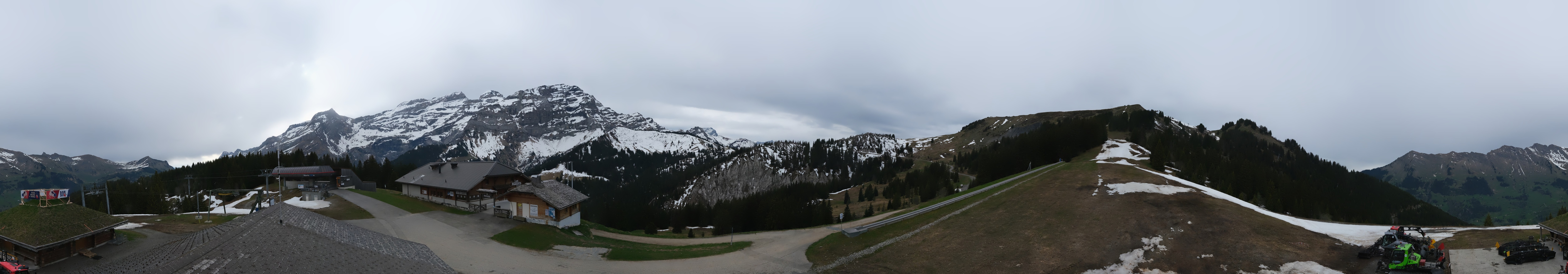 Archived image Webcam Villars Gryon Diablerets Isenau Roundshot