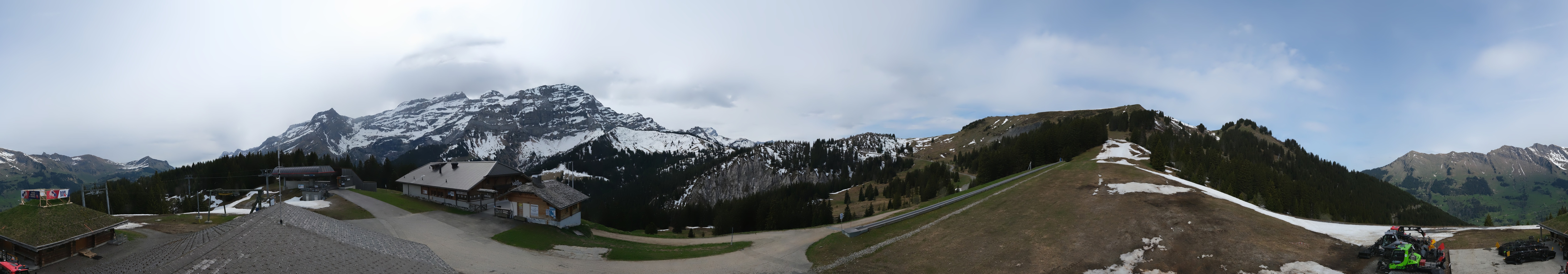 Archived image Webcam Villars Gryon Diablerets Isenau Roundshot
