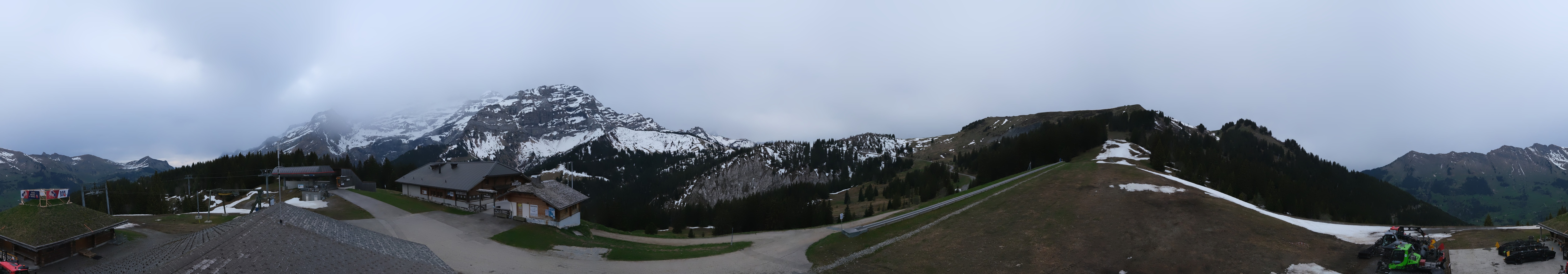Archiv Foto Webcam Villars Gryon Diablerets Isenau Panorama