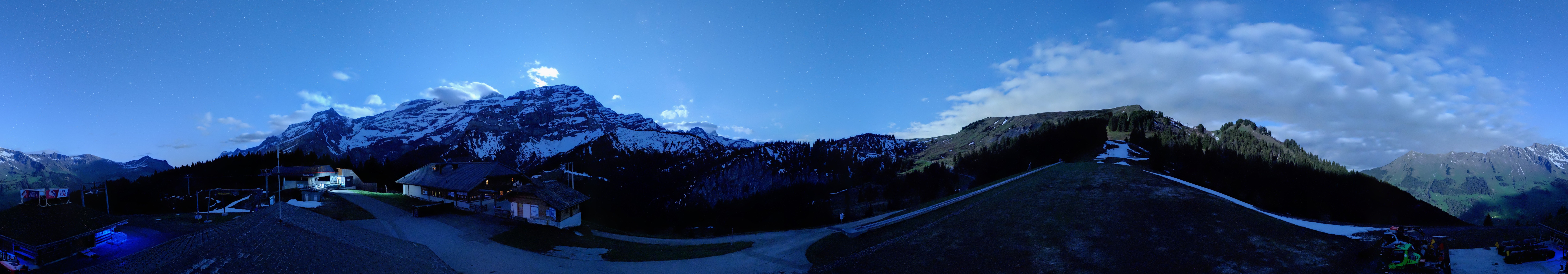 Archiv Foto Webcam Villars Gryon Diablerets Isenau Panorama