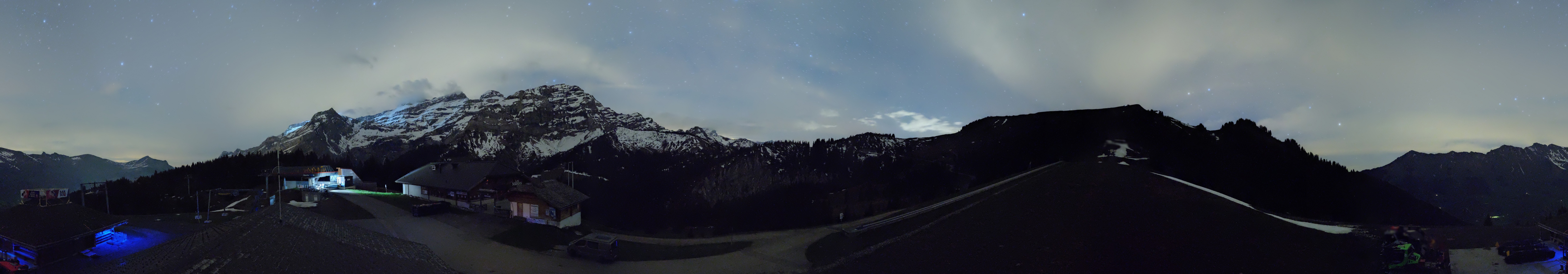 Archiv Foto Webcam Villars Gryon Diablerets Isenau Panorama