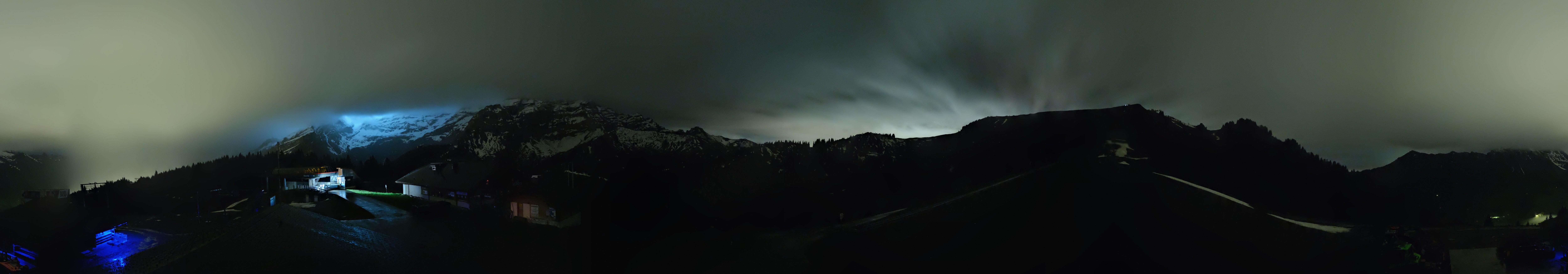 Archived image Webcam Villars Gryon Diablerets Isenau Roundshot