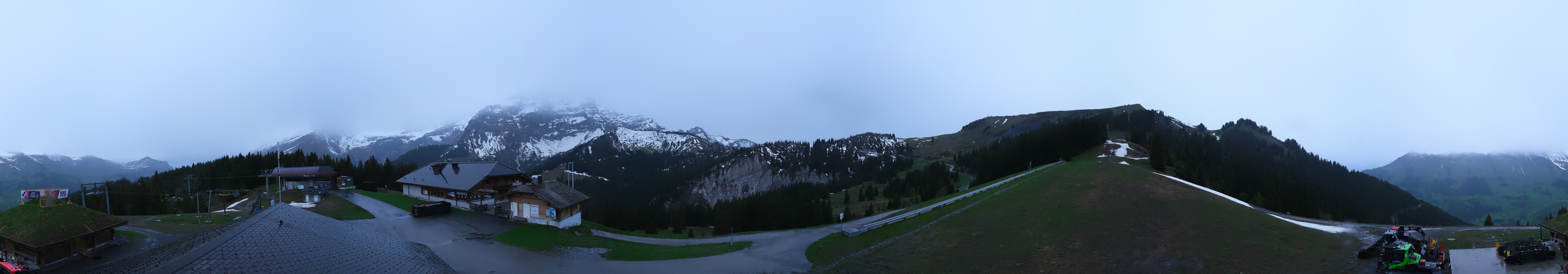 Archived image Webcam Villars Gryon Diablerets Isenau Roundshot