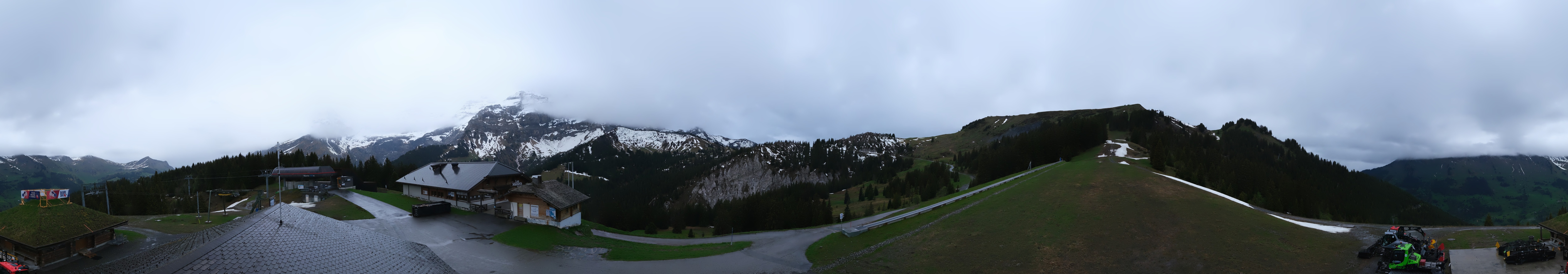 Archived image Webcam Villars Gryon Diablerets Isenau Roundshot