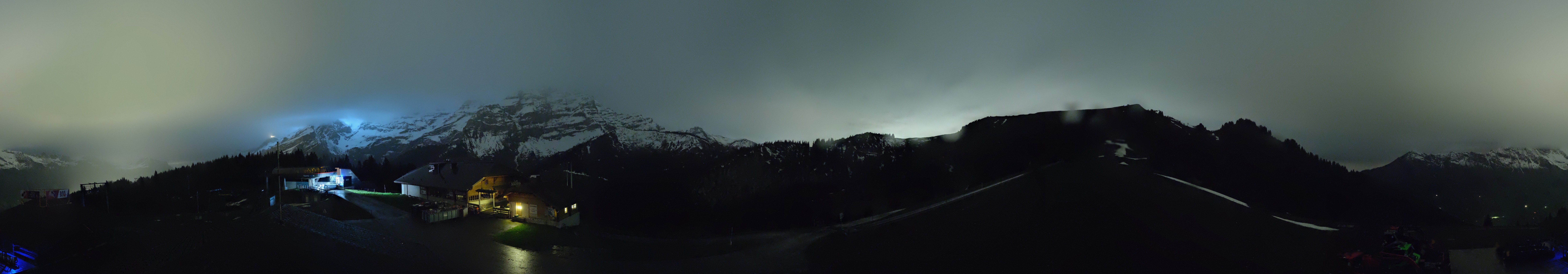Archiv Foto Webcam Villars Gryon Diablerets Isenau Panorama
