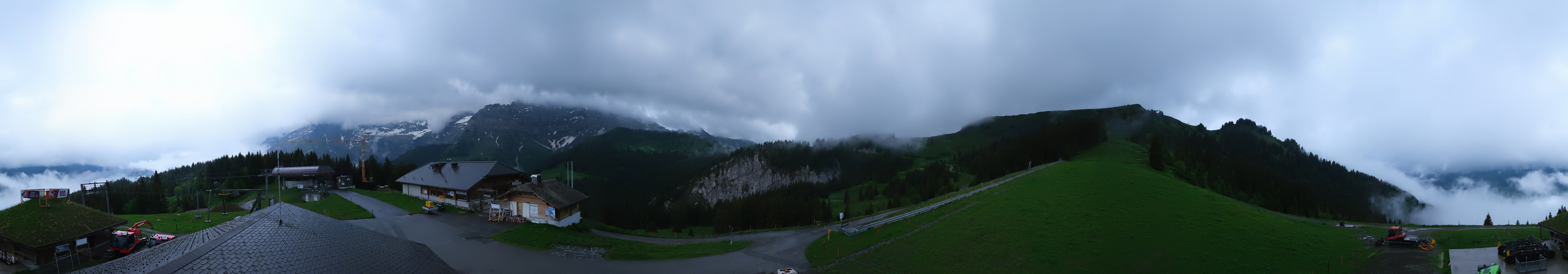 Archived image Webcam Villars Gryon Diablerets Isenau Roundshot