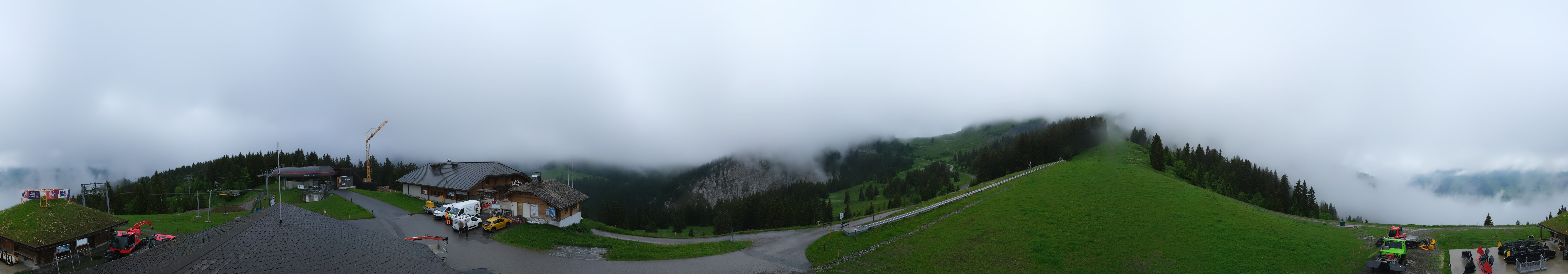 Archived image Webcam Villars Gryon Diablerets Isenau Roundshot