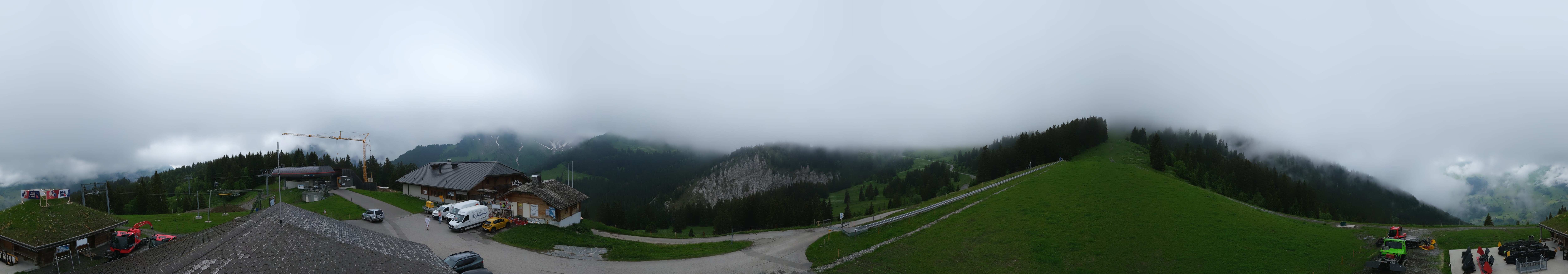 Archived image Webcam Villars Gryon Diablerets Isenau Roundshot