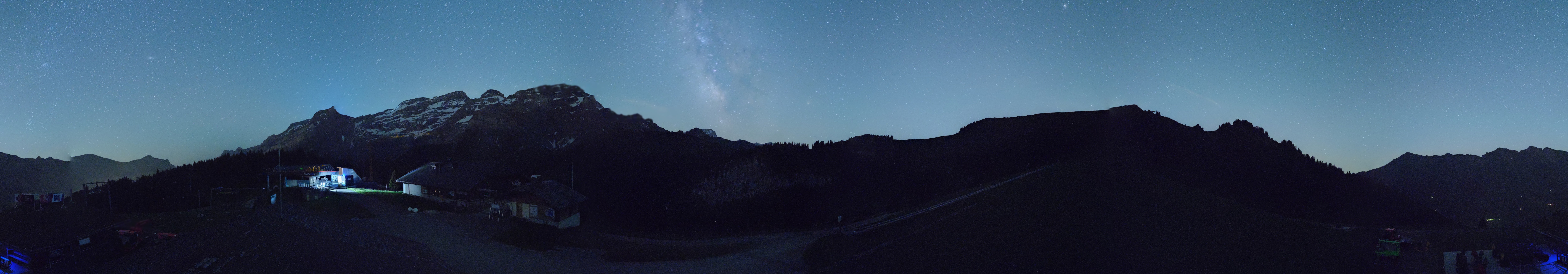 Archiv Foto Webcam Villars Gryon Diablerets Isenau Panorama