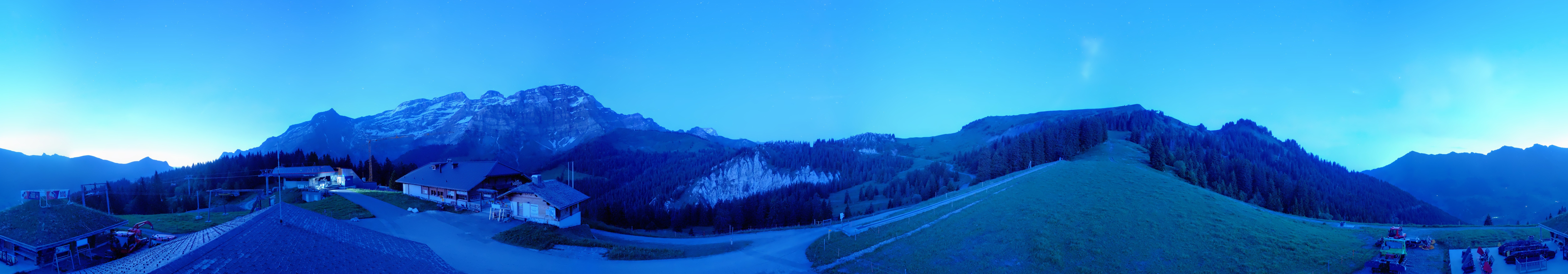 Archiv Foto Webcam Villars Gryon Diablerets Isenau Panorama