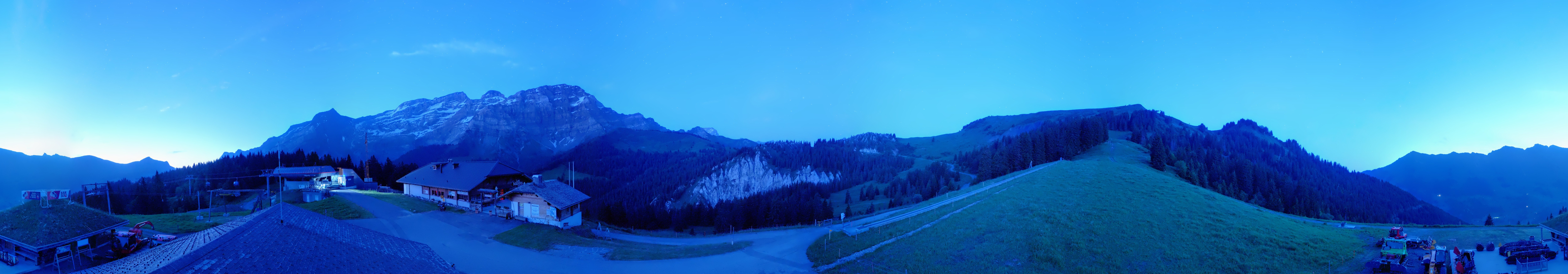 Archiv Foto Webcam Villars Gryon Diablerets Isenau Panorama