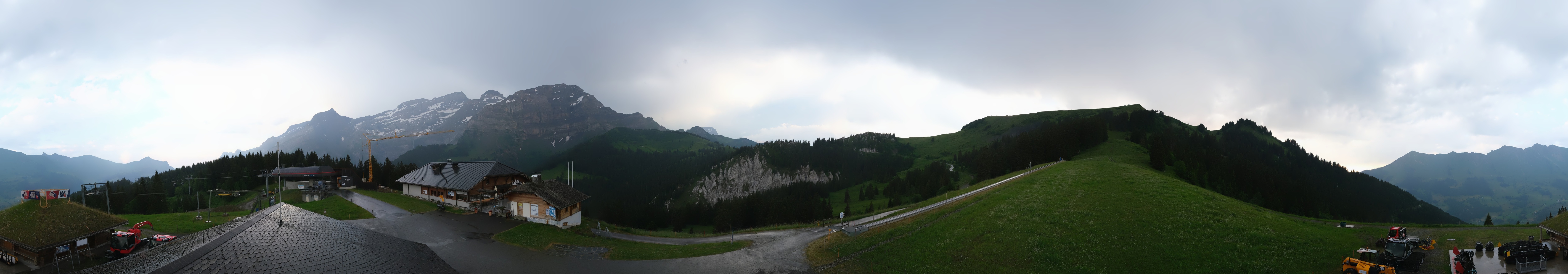 Archiv Foto Webcam Villars Gryon Diablerets Isenau Panorama