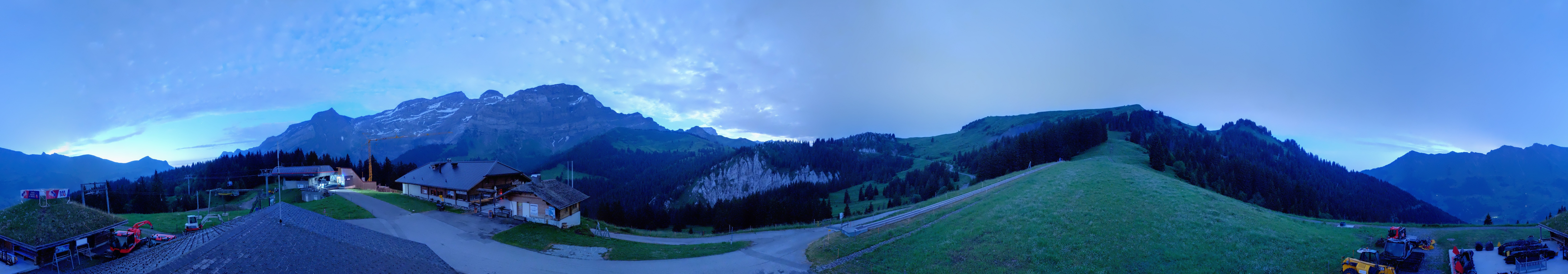 Archived image Webcam Villars Gryon Diablerets Isenau Roundshot