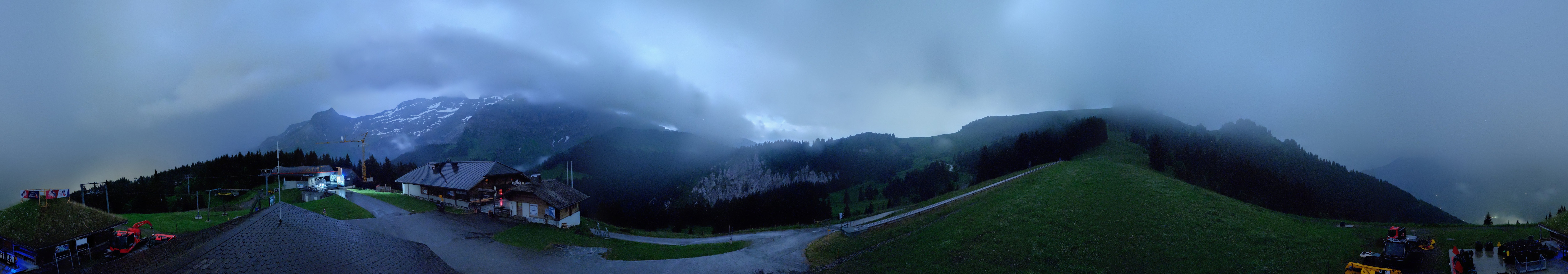 Archiv Foto Webcam Villars Gryon Diablerets Isenau Panorama