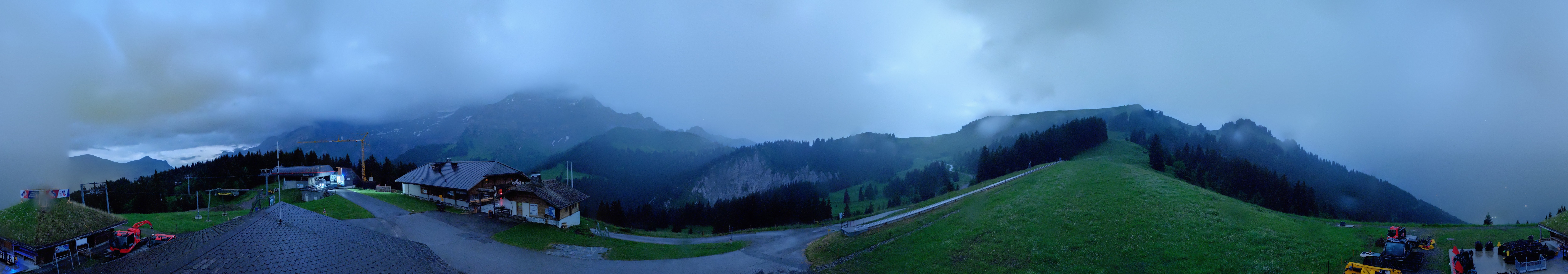 Archiv Foto Webcam Villars Gryon Diablerets Isenau Panorama