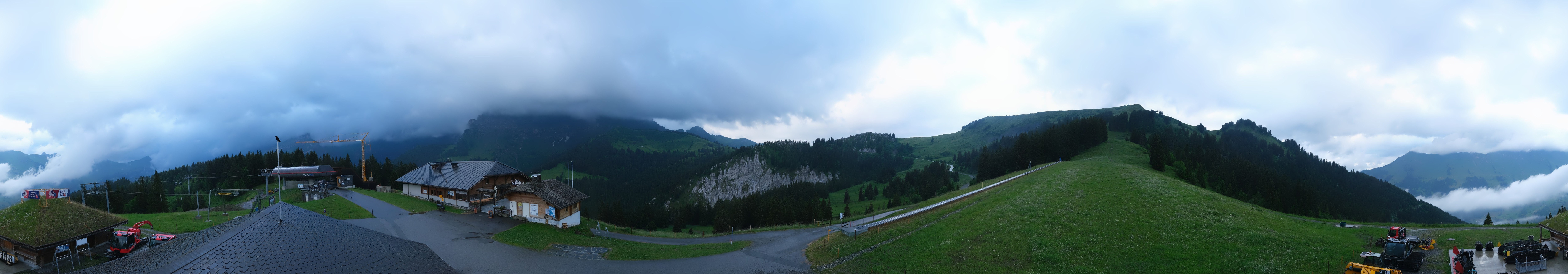Archiv Foto Webcam Villars Gryon Diablerets Isenau Panorama