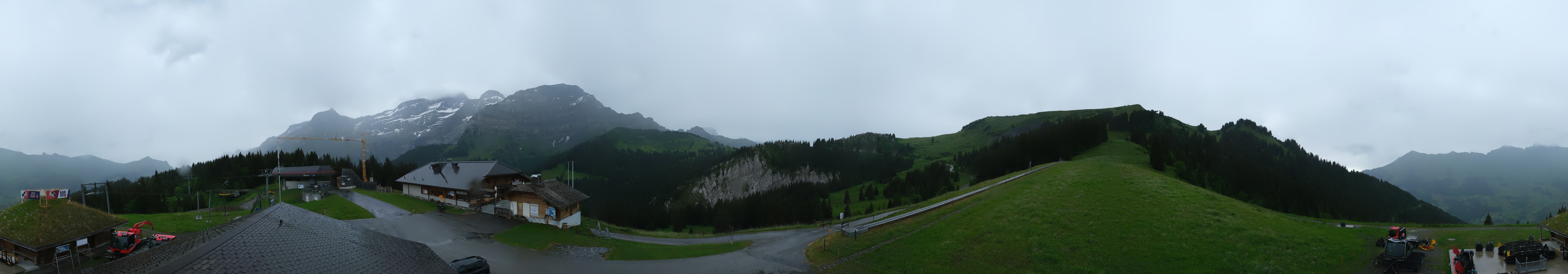 Archiv Foto Webcam Villars Gryon Diablerets Isenau Panorama