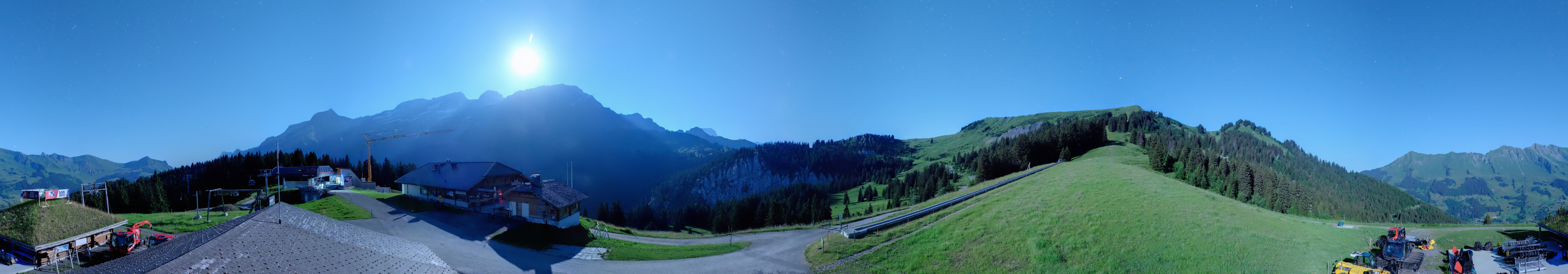 Archiv Foto Webcam Villars Gryon Diablerets Isenau Panorama