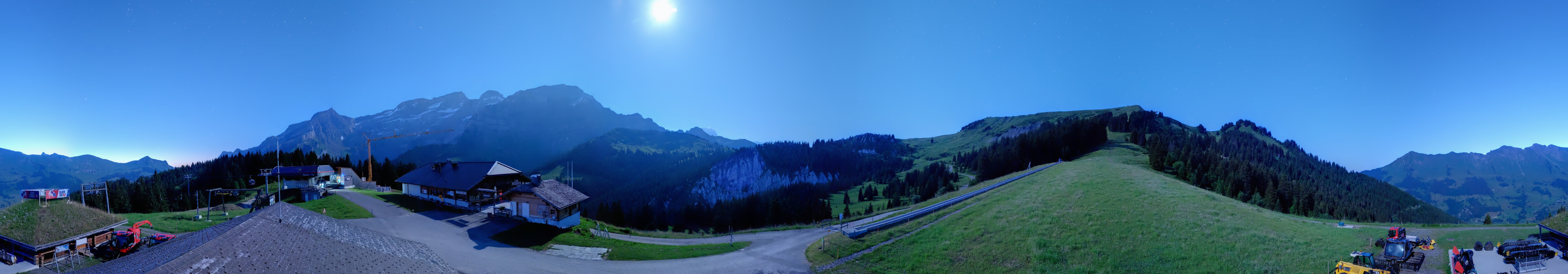 Archiv Foto Webcam Villars Gryon Diablerets Isenau Panorama
