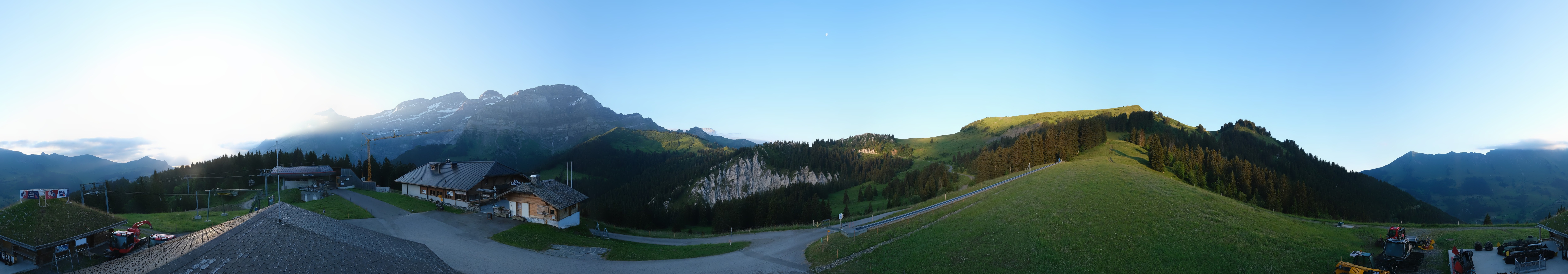 Archiv Foto Webcam Villars Gryon Diablerets Isenau Panorama