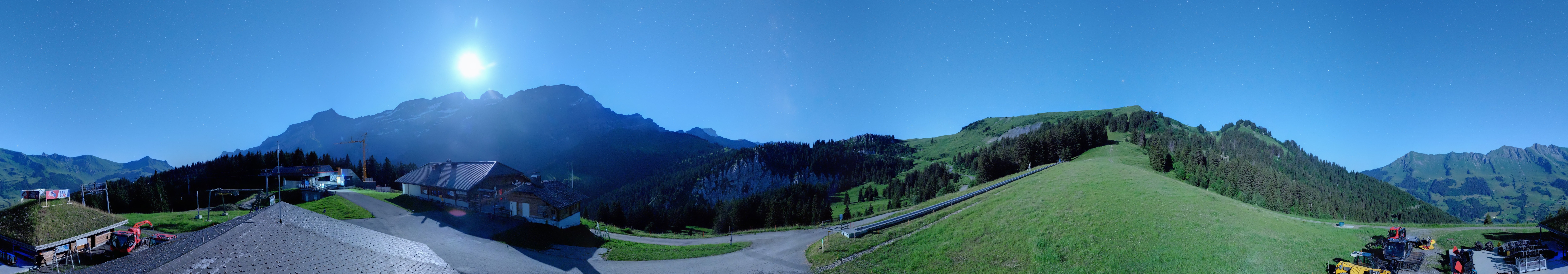 Archiv Foto Webcam Villars Gryon Diablerets Isenau Panorama