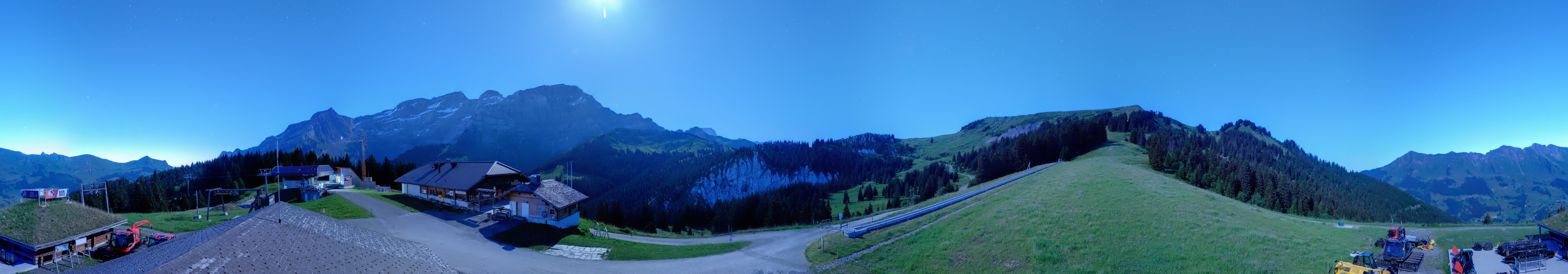 Archiv Foto Webcam Villars Gryon Diablerets Isenau Panorama