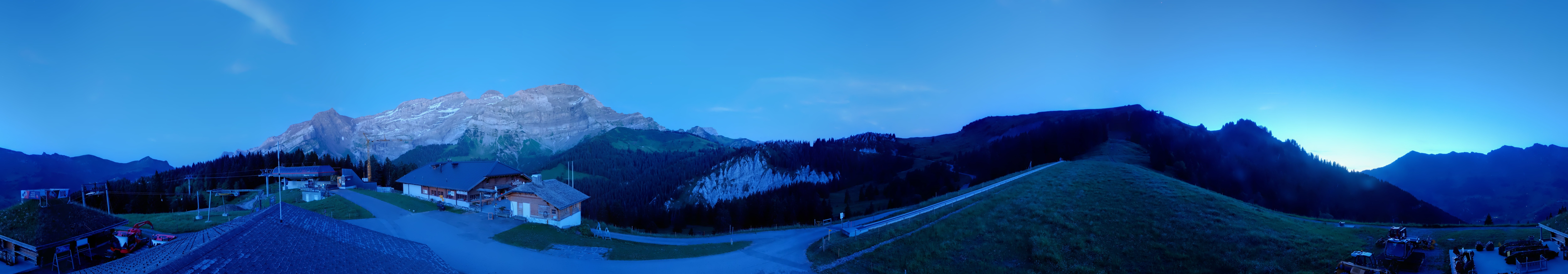 Archiv Foto Webcam Villars Gryon Diablerets Isenau Panorama