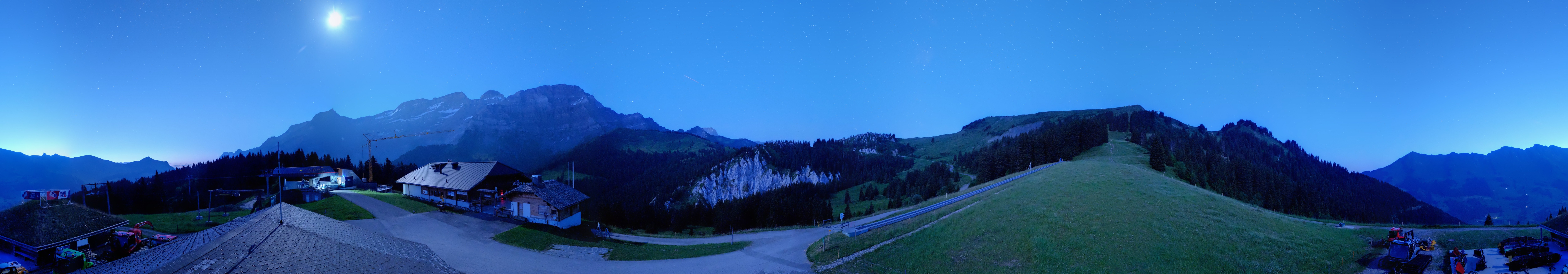 Archiv Foto Webcam Villars Gryon Diablerets Isenau Panorama