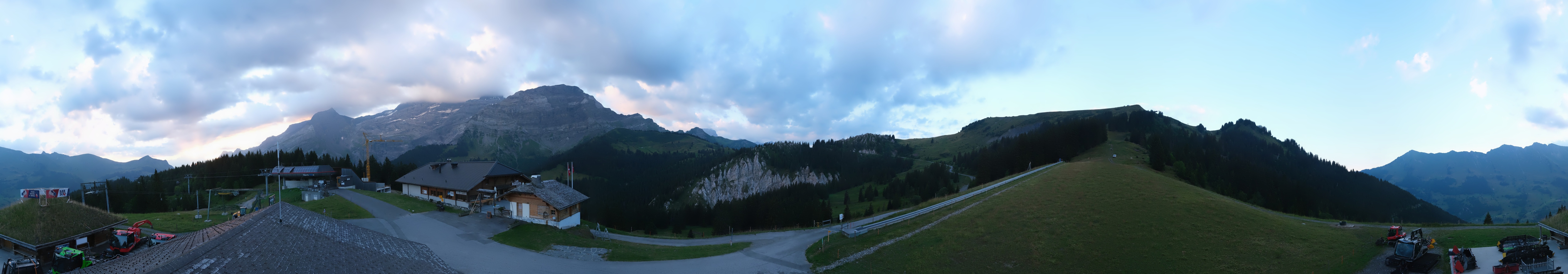 Archiv Foto Webcam Villars Gryon Diablerets Isenau Panorama