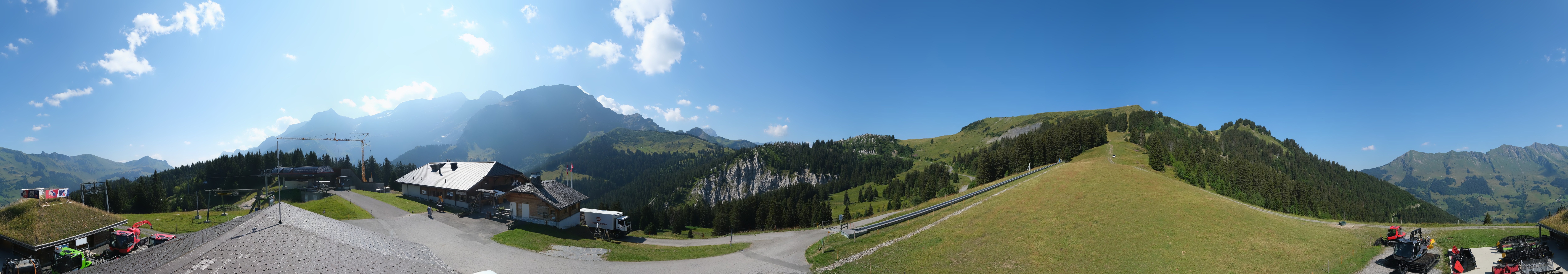 Archiv Foto Webcam Villars Gryon Diablerets Isenau Panorama