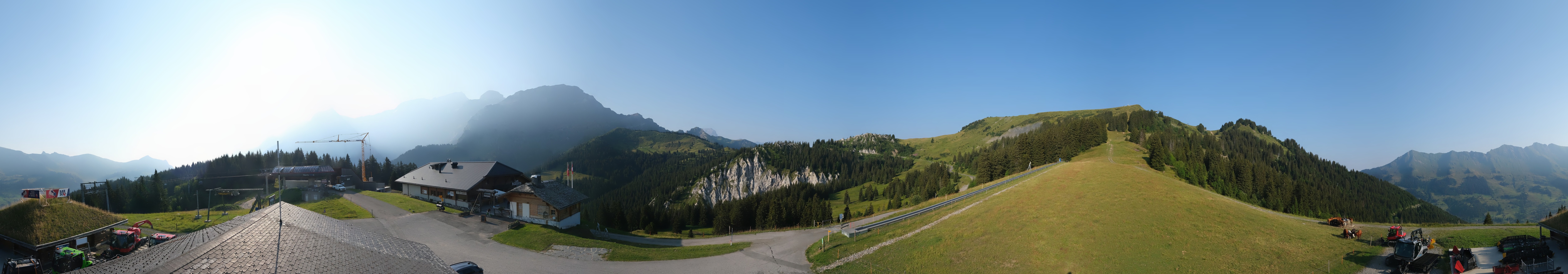 Archived image Webcam Villars Gryon Diablerets Isenau Roundshot