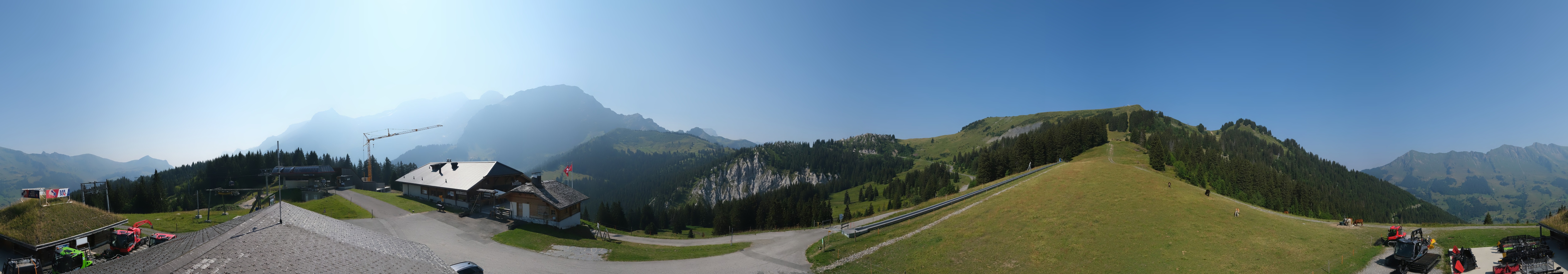 Archived image Webcam Villars Gryon Diablerets Isenau Roundshot