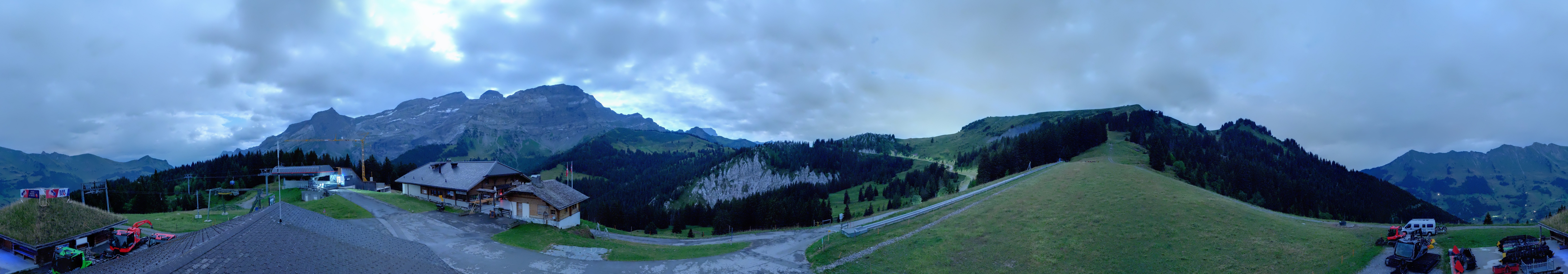 Archiv Foto Webcam Villars Gryon Diablerets Isenau Panorama