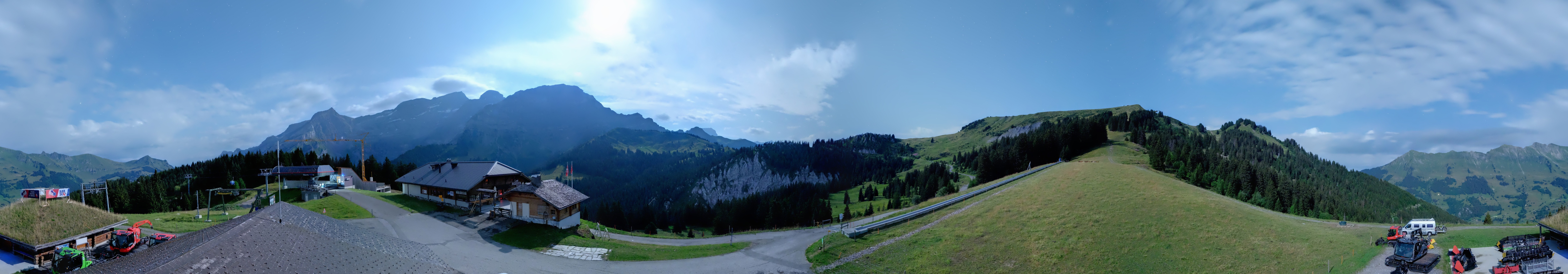 Archiv Foto Webcam Villars Gryon Diablerets Isenau Panorama