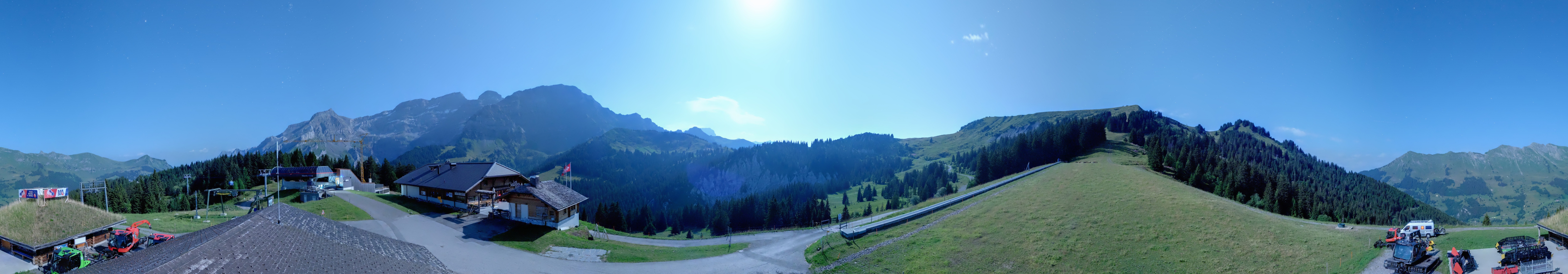 Archiv Foto Webcam Villars Gryon Diablerets Isenau Panorama