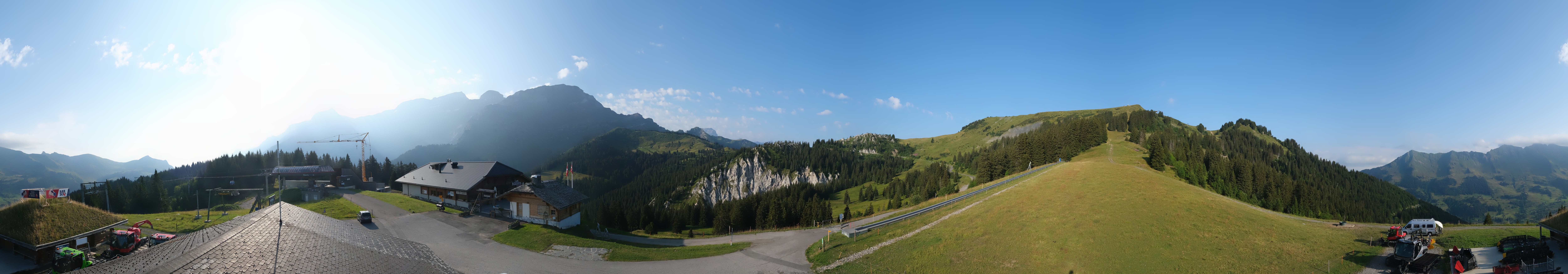 Archiv Foto Webcam Villars Gryon Diablerets Isenau Panorama