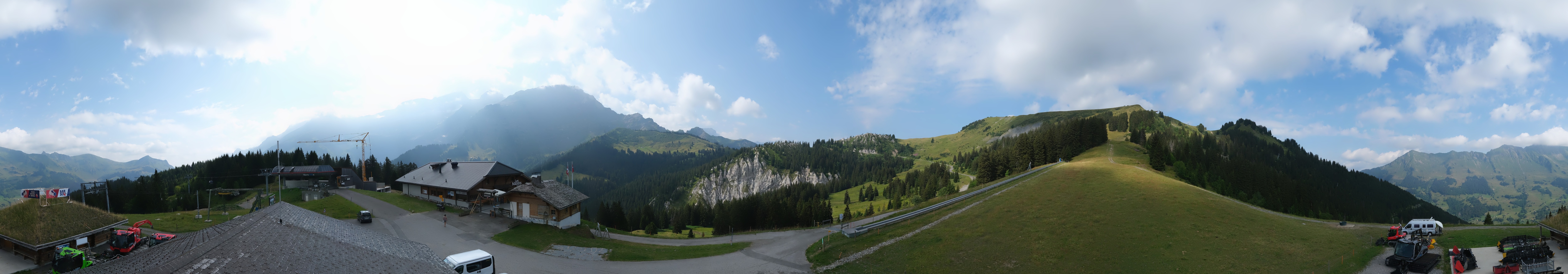 Archiv Foto Webcam Villars Gryon Diablerets Isenau Panorama