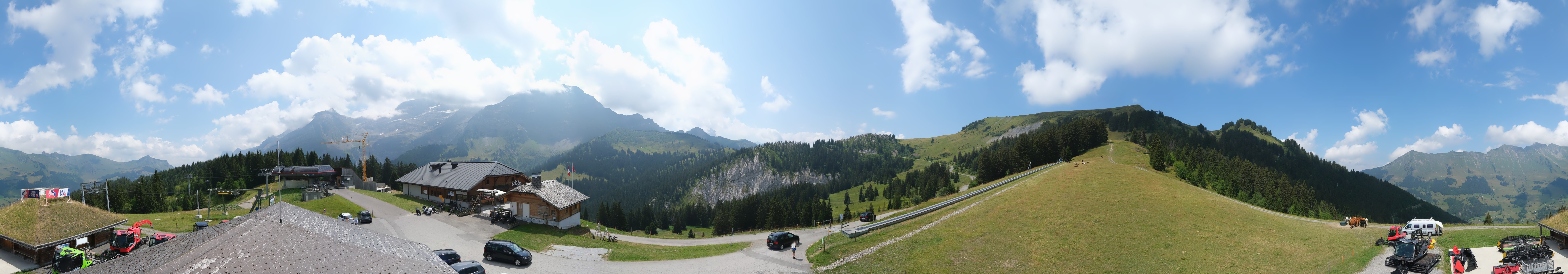 Archiv Foto Webcam Villars Gryon Diablerets Isenau Panorama