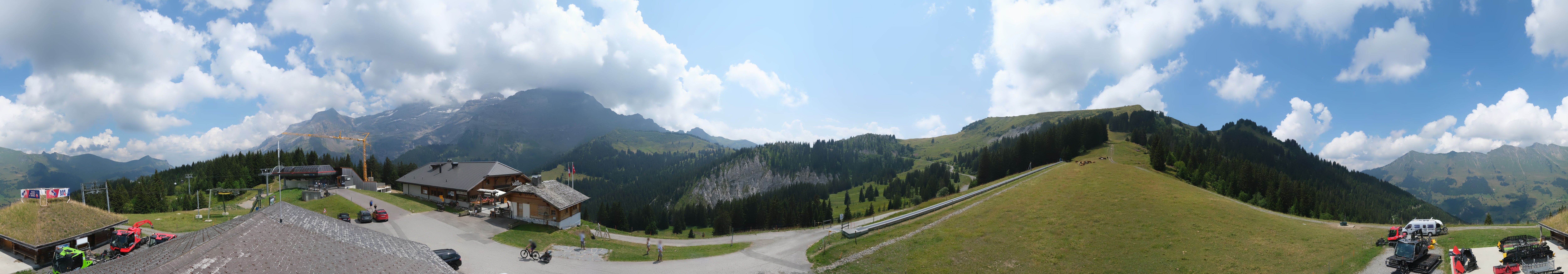 Archiv Foto Webcam Villars Gryon Diablerets Isenau Panorama