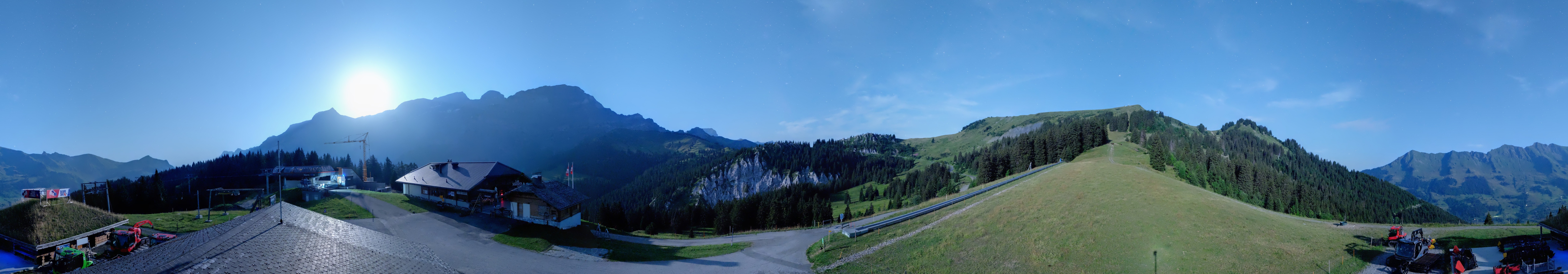 Archiv Foto Webcam Villars Gryon Diablerets Isenau Panorama