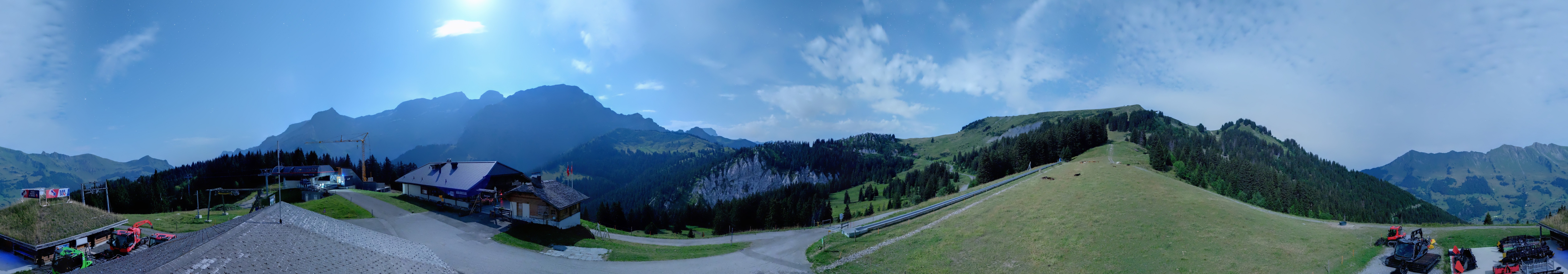 Archiv Foto Webcam Villars Gryon Diablerets Isenau Panorama