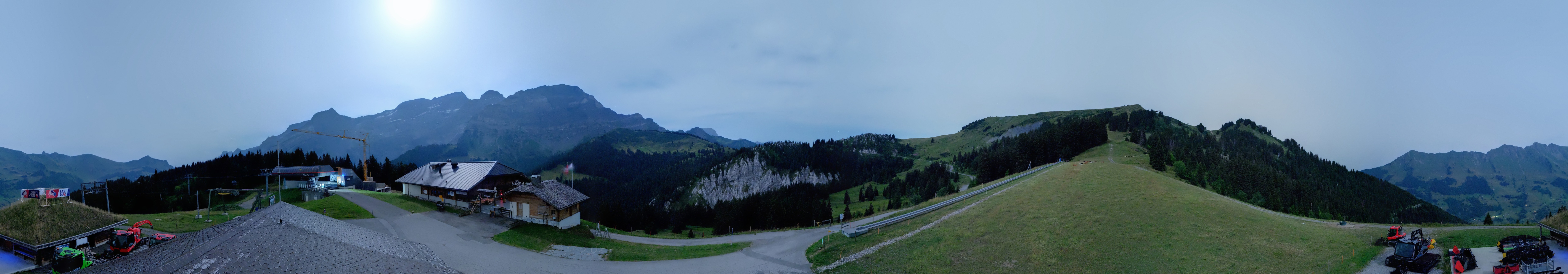 Archiv Foto Webcam Villars Gryon Diablerets Isenau Panorama