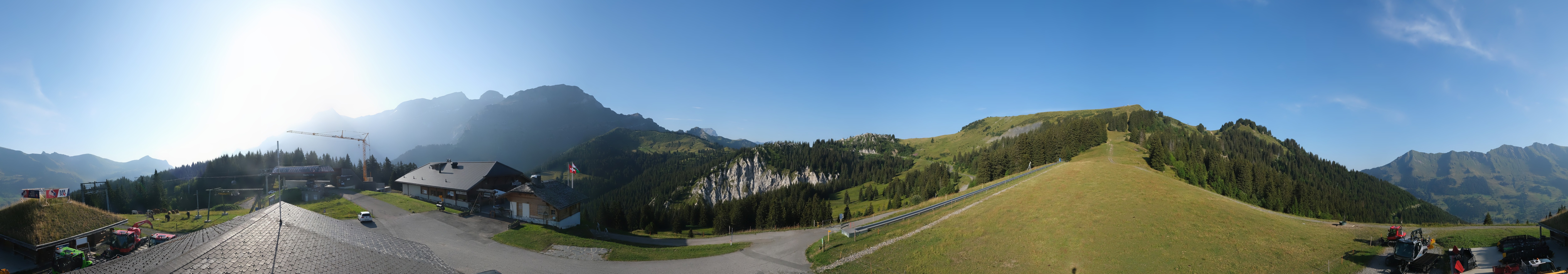 Archiv Foto Webcam Villars Gryon Diablerets Isenau Panorama