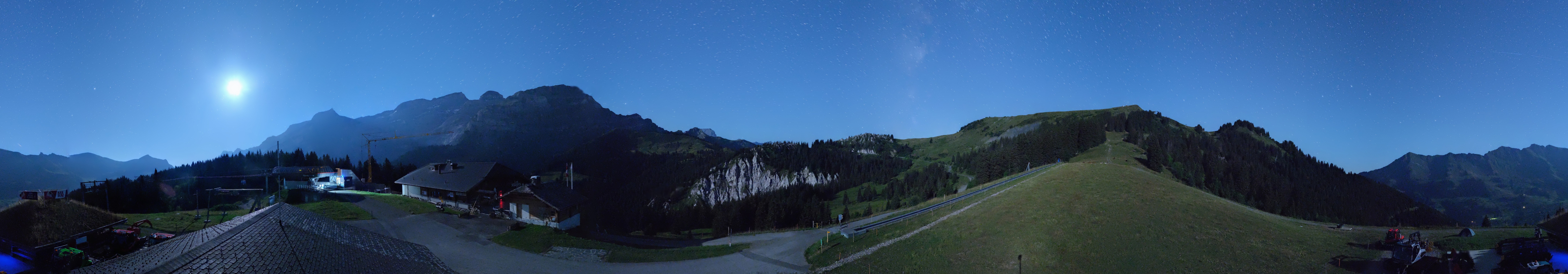 Archiv Foto Webcam Villars Gryon Diablerets Isenau Panorama