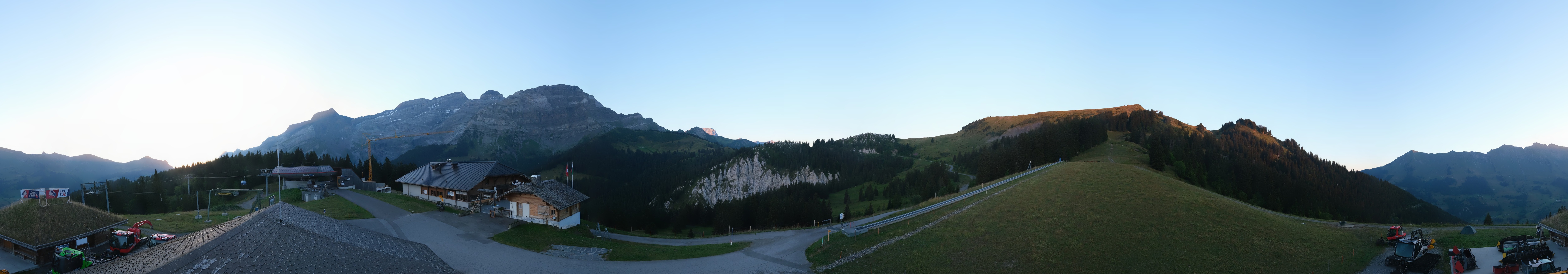 Archiv Foto Webcam Villars Gryon Diablerets Isenau Panorama