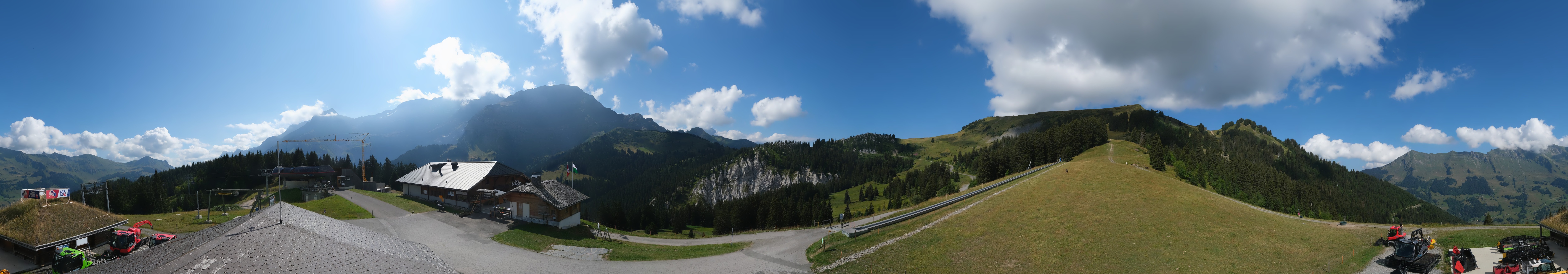 Archiv Foto Webcam Villars Gryon Diablerets Isenau Panorama