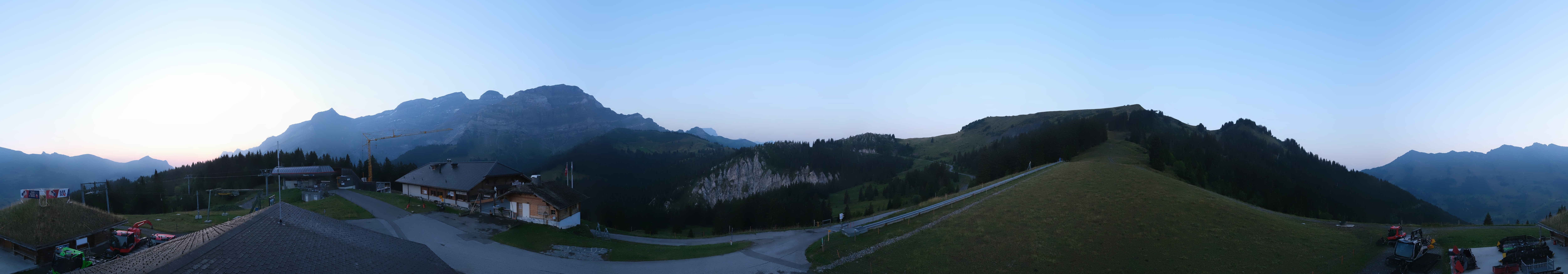 Archived image Webcam Villars Gryon Diablerets Isenau Roundshot