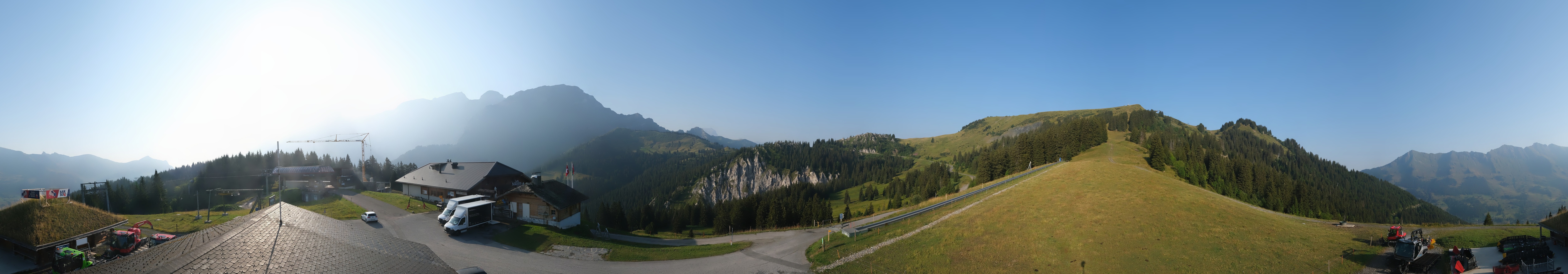 Archived image Webcam Villars Gryon Diablerets Isenau Roundshot