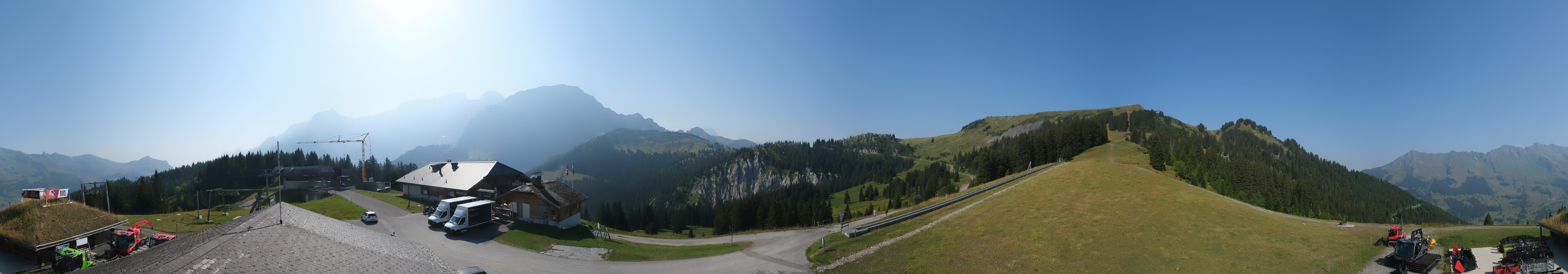 Archived image Webcam Villars Gryon Diablerets Isenau Roundshot