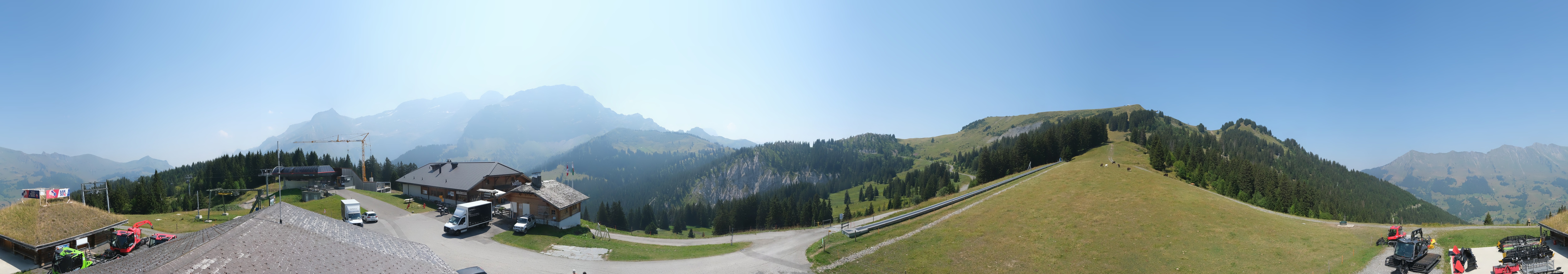 Archived image Webcam Villars Gryon Diablerets Isenau Roundshot